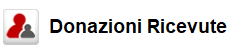 Donazioni Ricevute